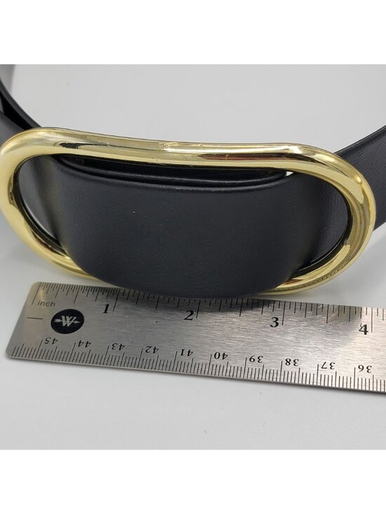 VTG Seamless Streamlined Polished Classic Formal Leather Belt main image 6